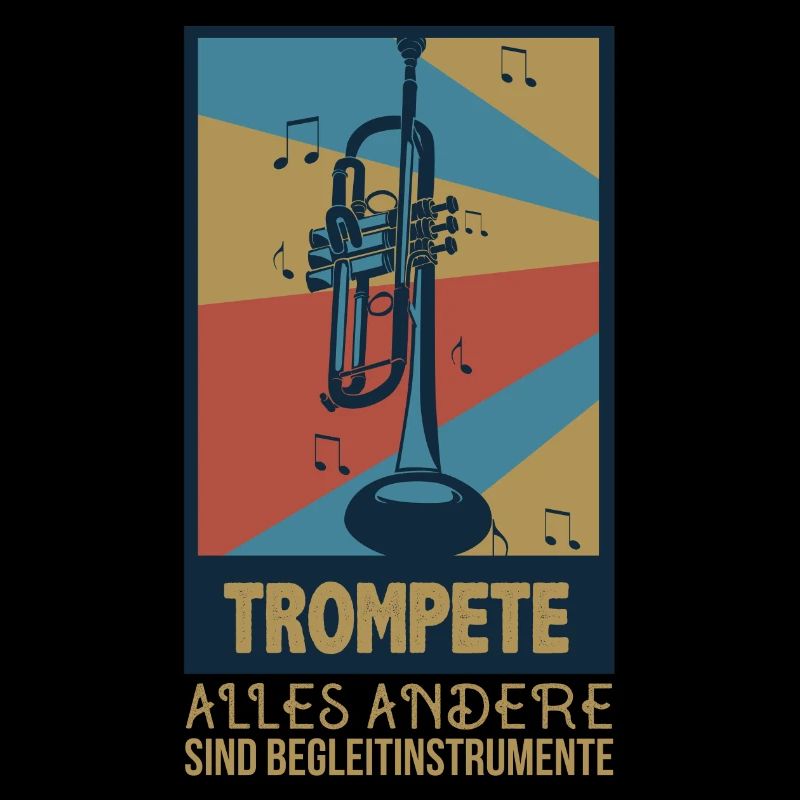 Trompeter Geschenkidee Blasmusiker Trompete
