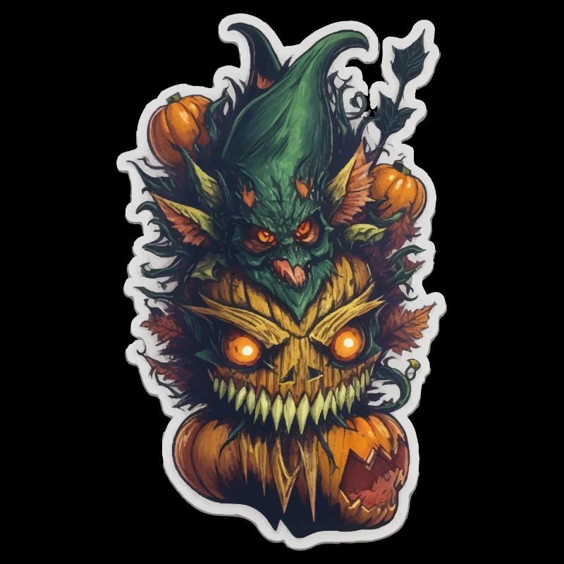 Monstre de citrouille Helloween