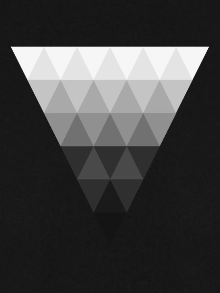 Abstract triangle