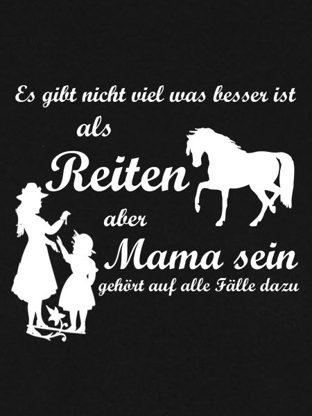 Reiten und Mama