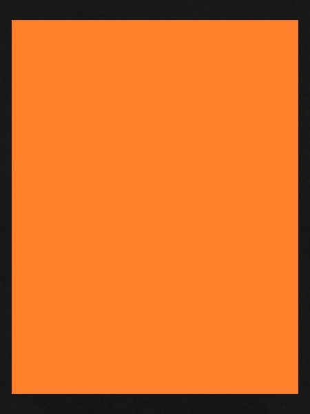 oranges Feld