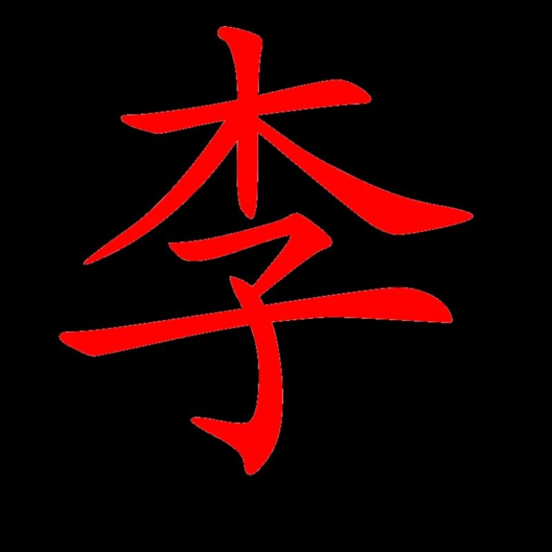 Lee in chinesischer Schrift