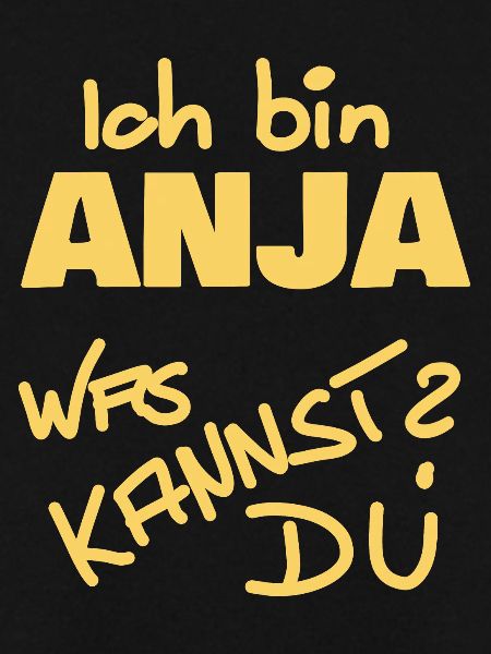 Ich heiße Anja