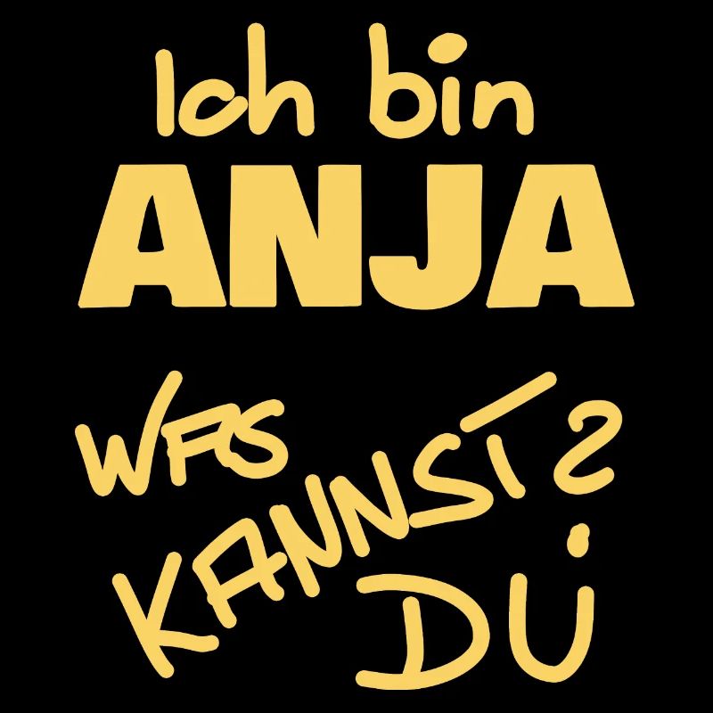Ich heiße Anja