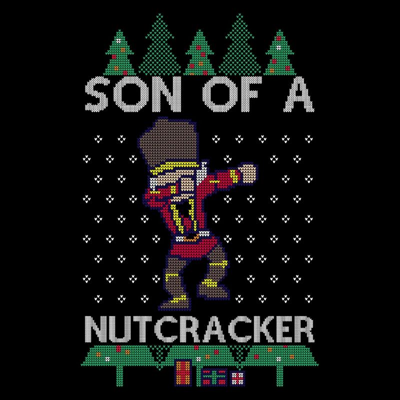 Dabbing Son of a Nutcracker Ugly Christmas Sweater