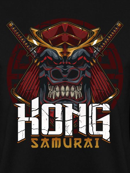 Gorilla Samurai Maske