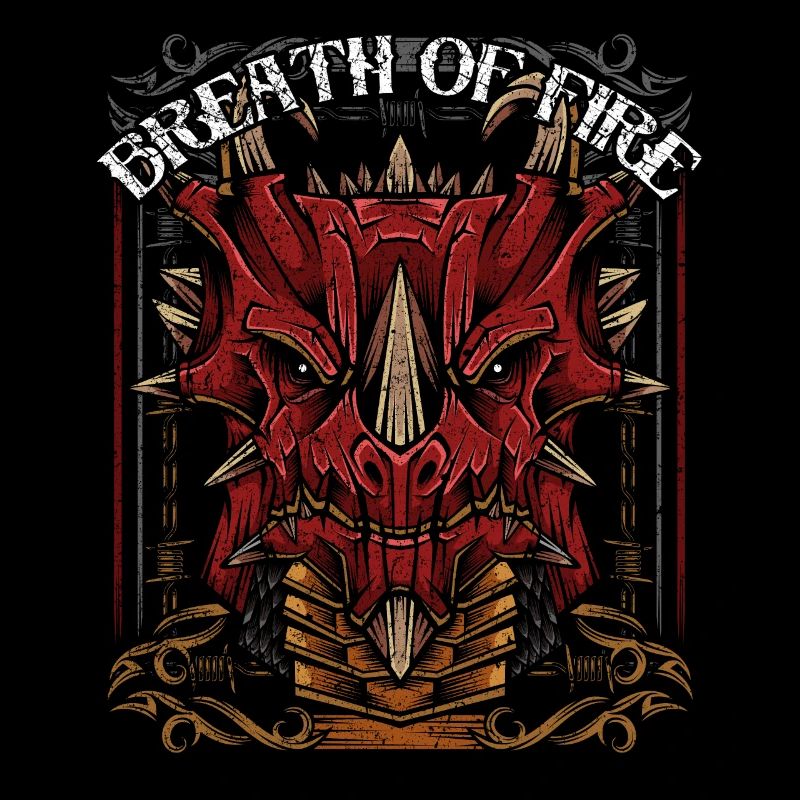 Créature mythique de dragon Légende de monstre de dragonfire