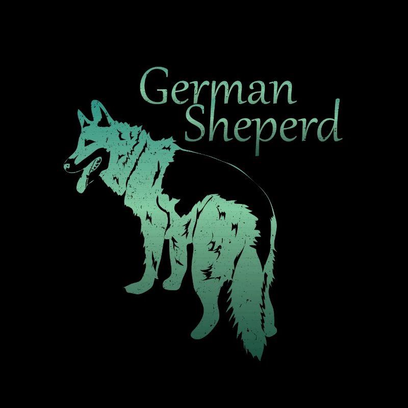 Schäferhund Silhouette
