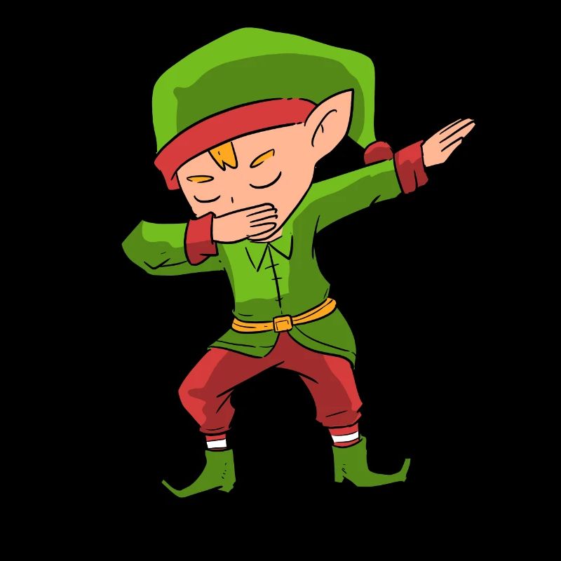 Dabbing Elf