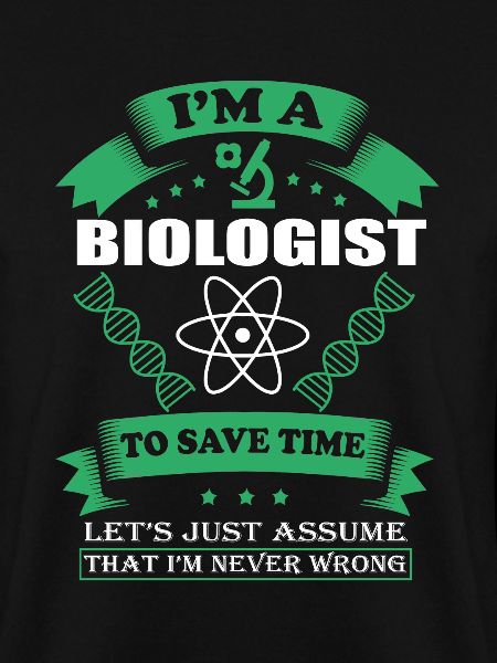 Ich bin Biologe