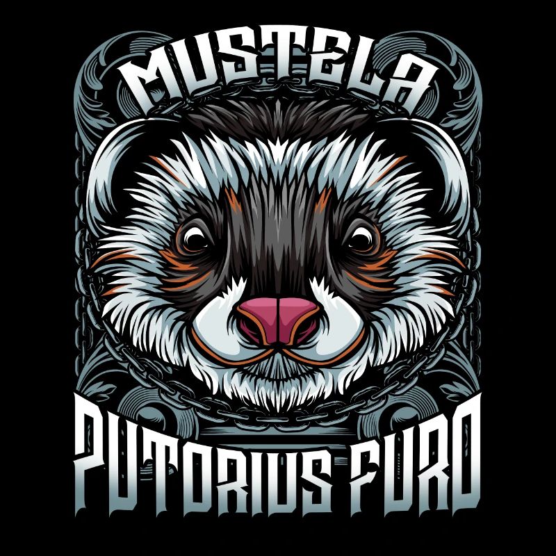 Mustela Putorius | Frettchen Ilits Mader Geschenk