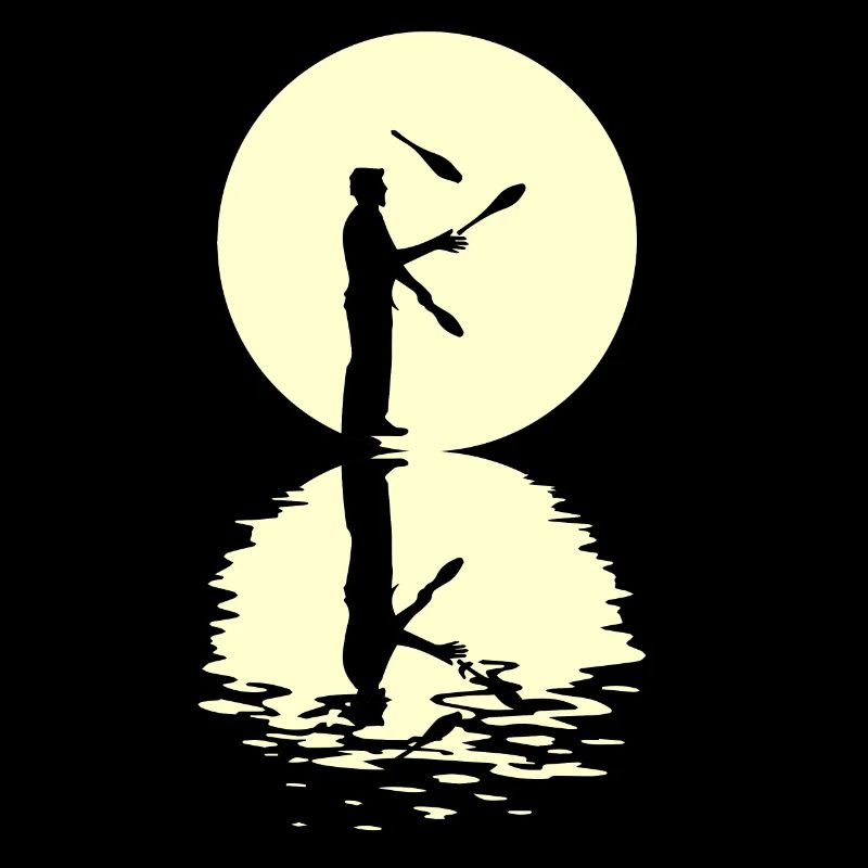 Moon Juggling Tee