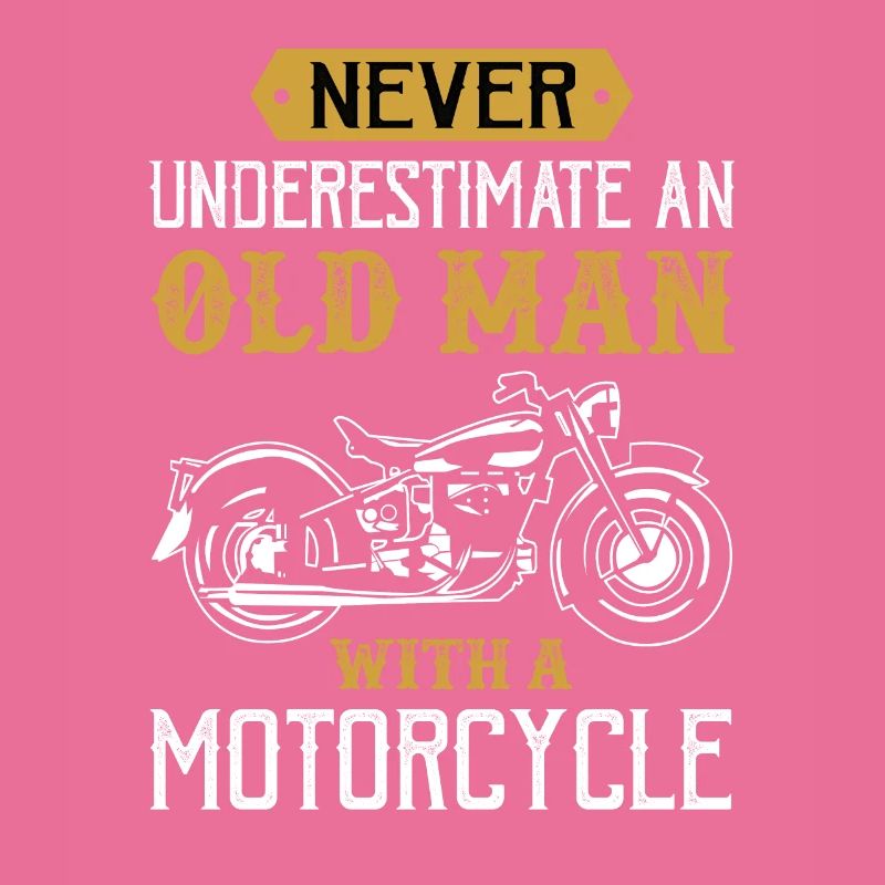 Never underestimating an old man with a motorcycle