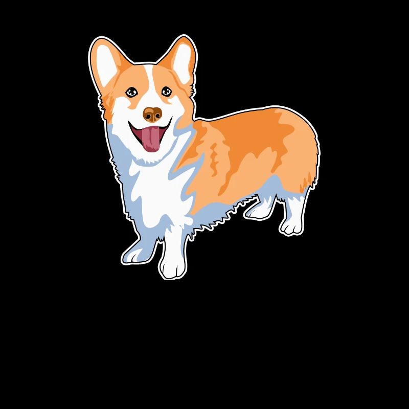 Welsh Corgi Pembroke Hund lustiger Spruch Geschenk