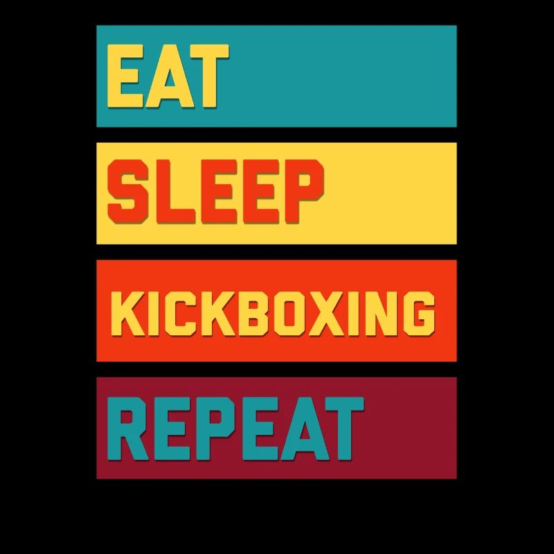 Mangez Dormir Kick Boxing Repeat Edition Vintage