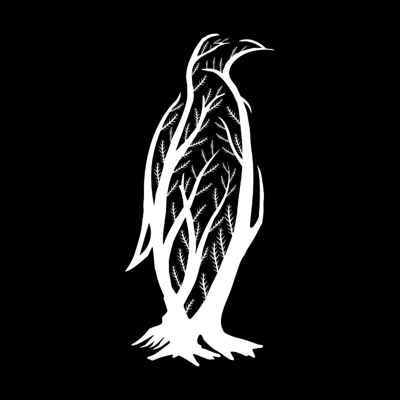 Pinguin weiß