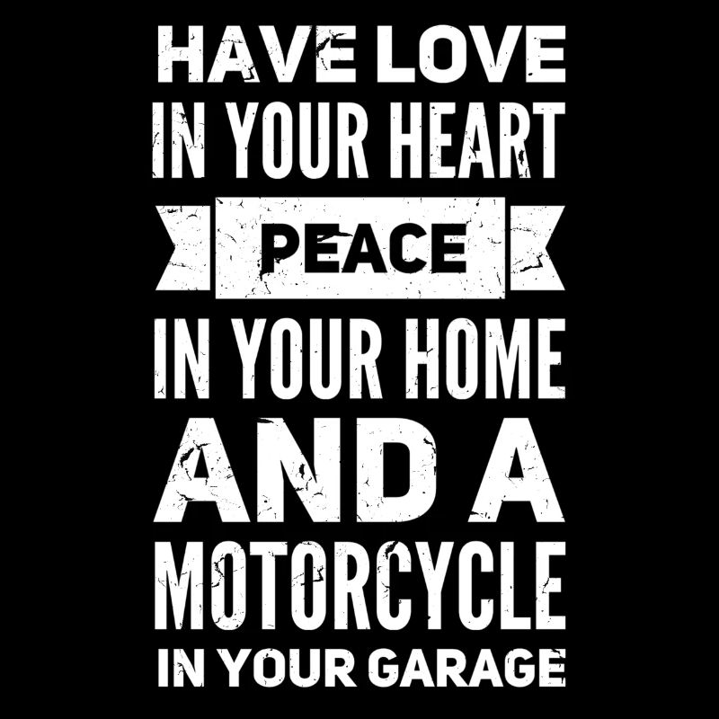 Motorrad Fahrer Biker Spruch Chopper Geschenk