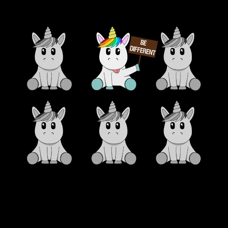 Licorne - différent