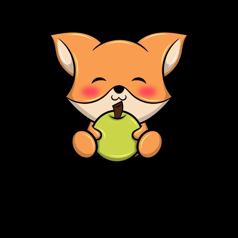 Cute Fox Mignon Renard Renard Graphique