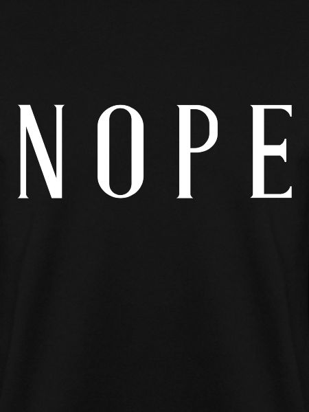 Nope
