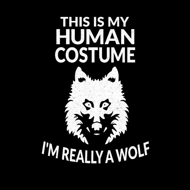 Wolf Human Costume Funny Wolves Predator