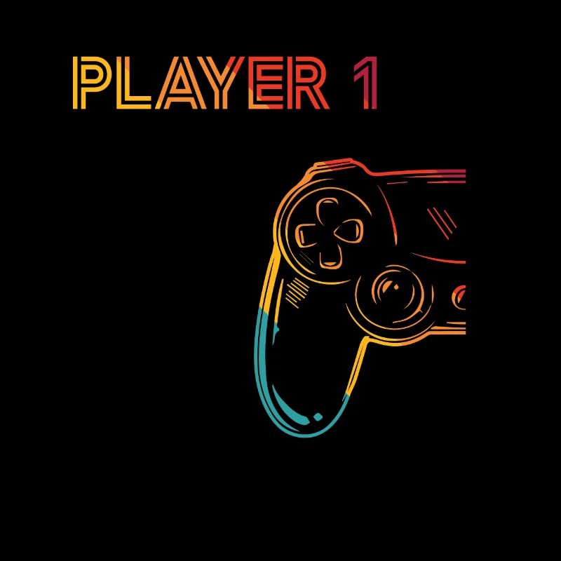 Gaming Player 1 Geschenk