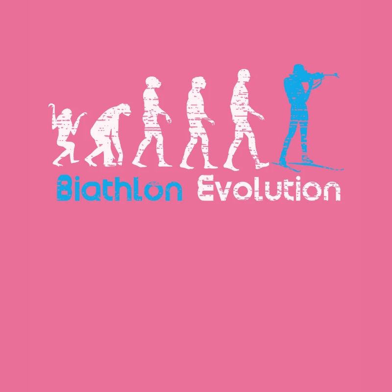Biathlon Evolution Wintersport Geschenk