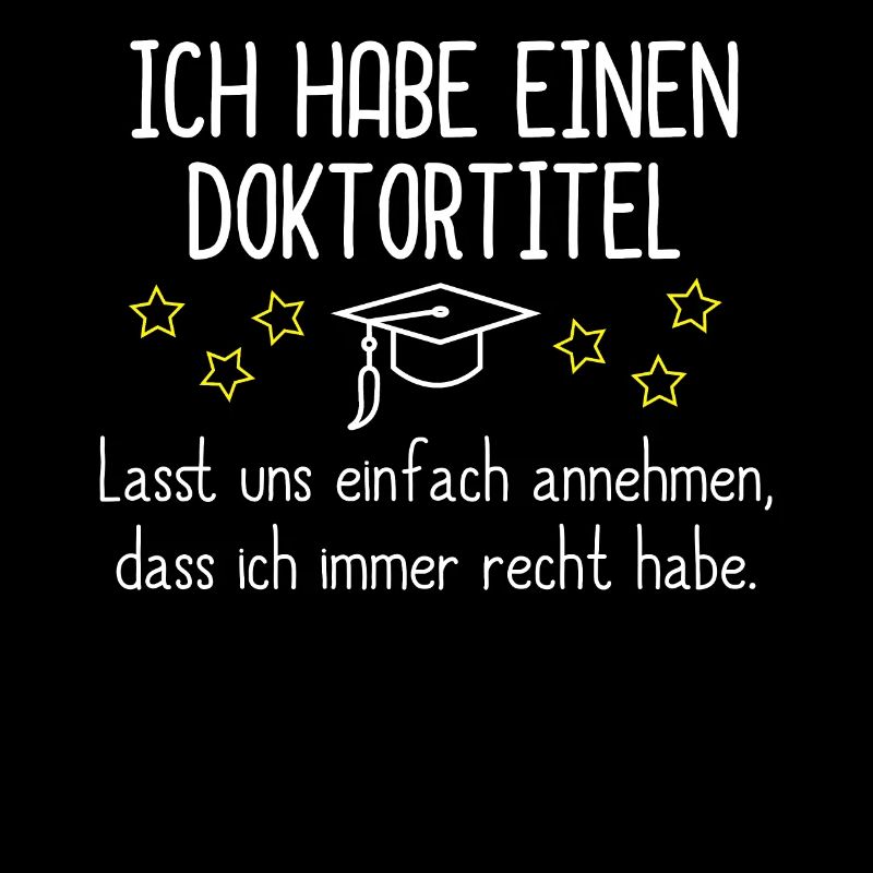 Geschenk Doktortitel