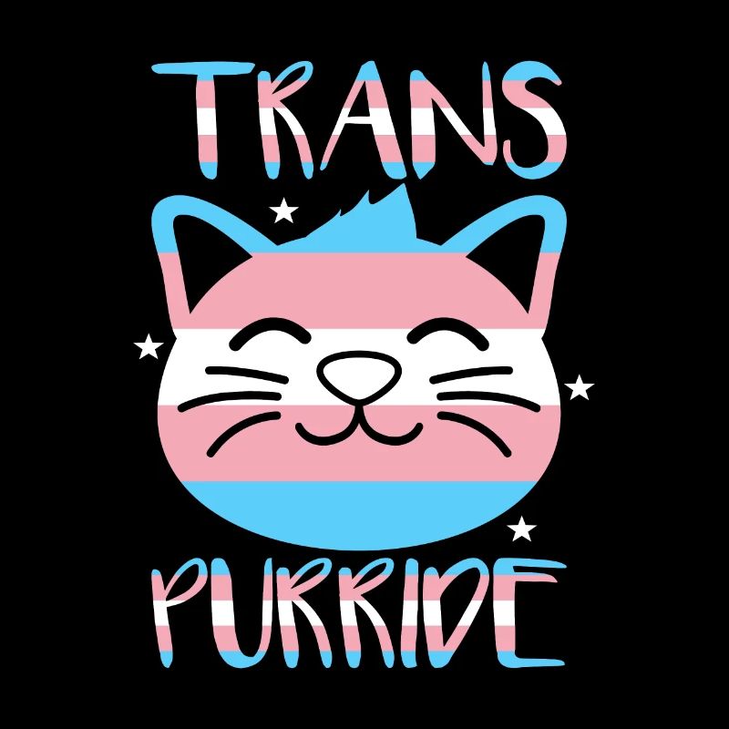 Transgender Transgender Pride Cat Tranny Pride