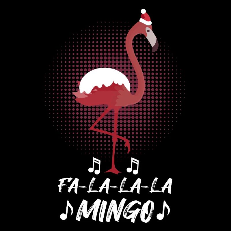 Weihnachten Flamingo Christkind