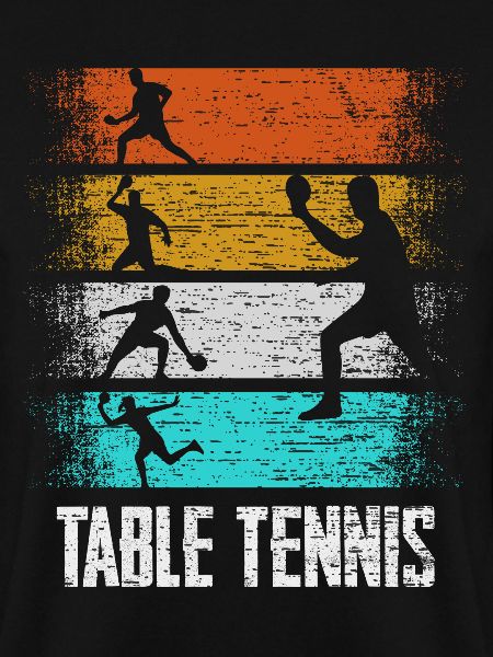 Tischtennis Pingpong Retro