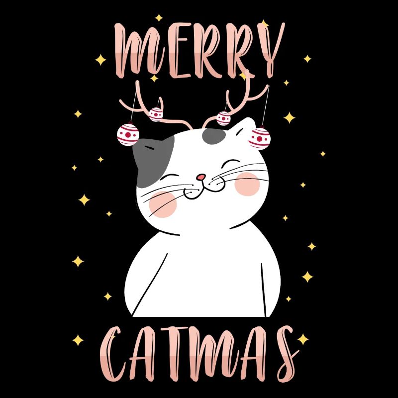 Noël chat chat veille de Noël