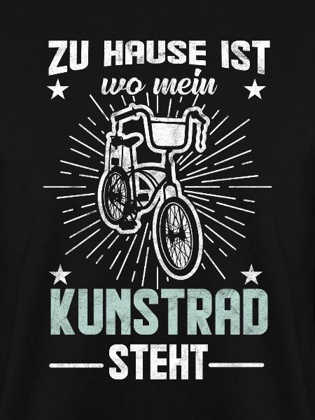 Kunstrad Spruch Geschenkidee