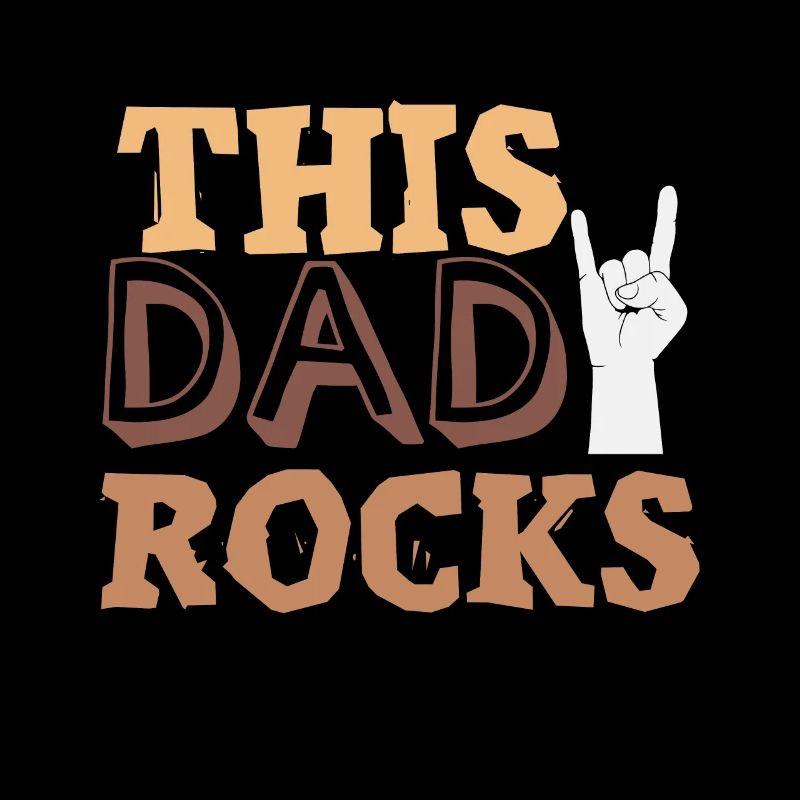 This Dad RocksThis Dad Rocks - Vatertags Rock Desi