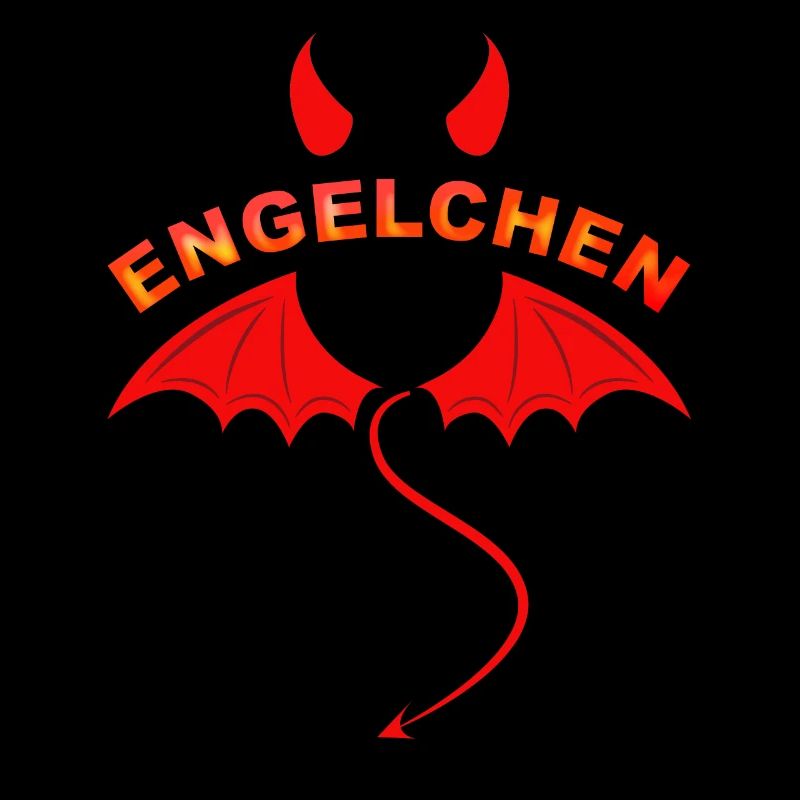 Teufel als Engelchen Lustiges Teufelchen Kostüm