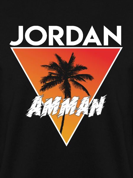 Jordanien mit Hauptstadt