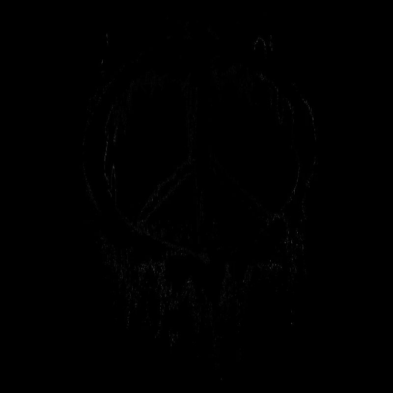 Peacezeichen Symbol Blumen