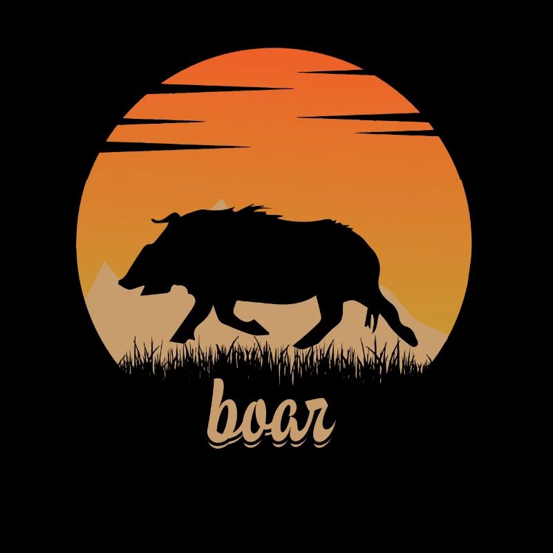 Wildschwein in der Natur