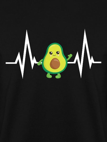 Herzschlag Avocado