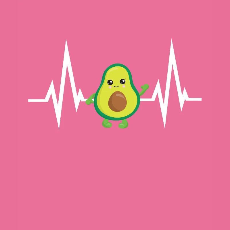 Herzschlag Avocado