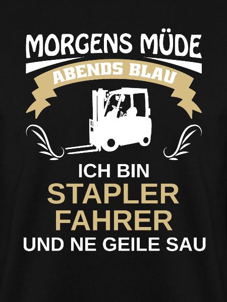 Gabelstaplerfahrer Gabelstapler Staplerfahrer