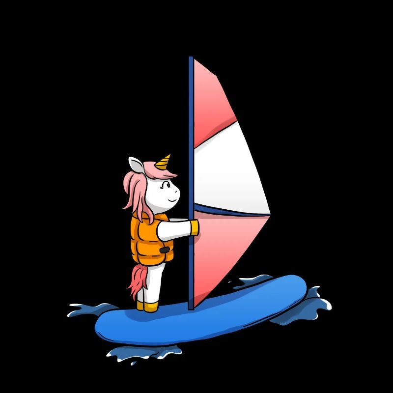 Windsurfen Einhorn Windsurf Windsurfer