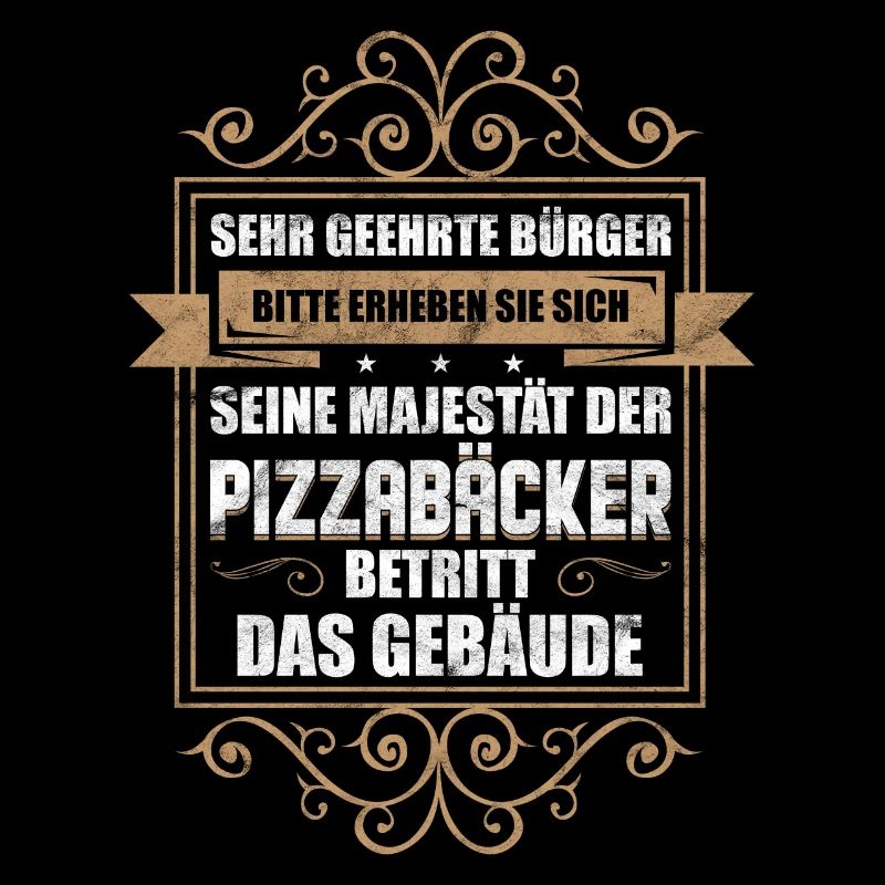 Lustige Sprüche Pizzabäcker Geschenkidee