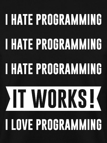 Programmer - I HATE PROGRAMMING