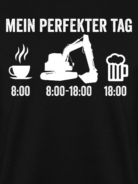 Bagger Bier Kaffee