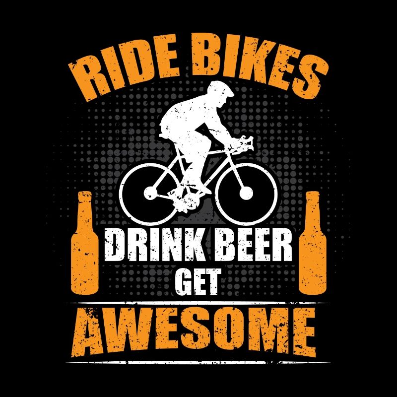 Fahrrad und Bier