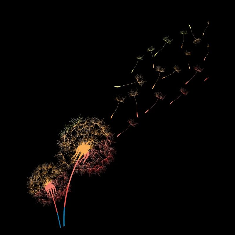 Löwenzahn, Knäuelgras, Pusteblume