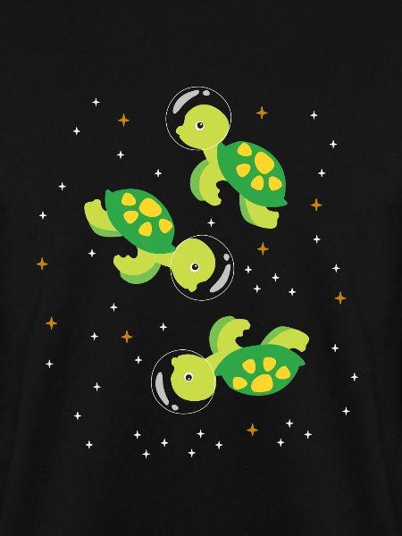 Turtle astronaut outer space
