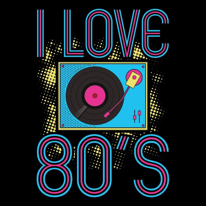 80s 80s costume I Love 80s