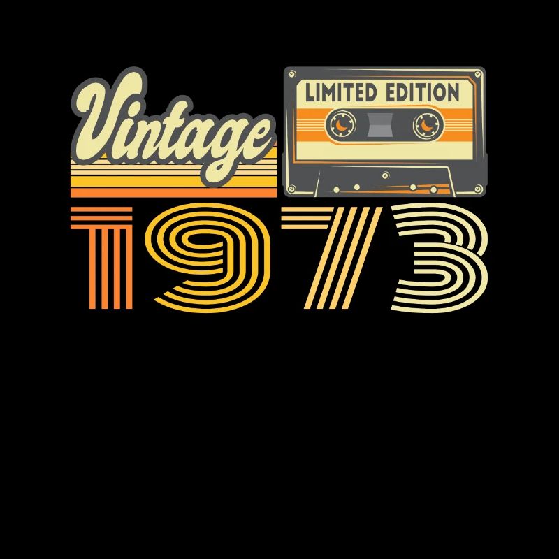 Vintage 1973 Cassette Mixtape - 47e anniversaire